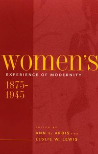 Produktbild: Women's Experience of Modernity, 1875-1945