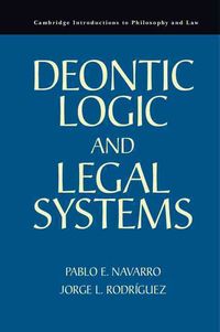 Produktbild: Deontic Logic and Legal Systems