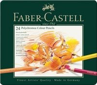 Produktbild: Faber-Castell K&uuml;nstlerfarbstifte Polychromos, 24er Set