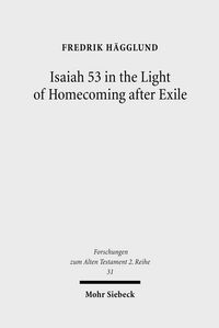 Produktbild: Isaiah 53 in the Light of Homecoming after Exile