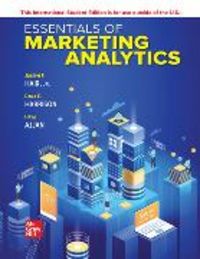 Produktbild: Harrison, D: Essentials of Marketing Analytics ISE