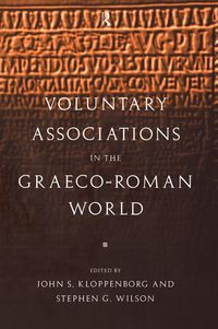 Produktbild: Voluntary Associations in the Graeco-Roman World
