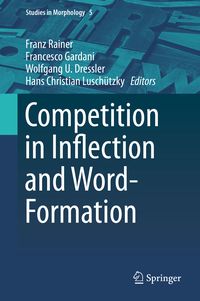 Produktbild: Competition in Inflection and Word-Formation
