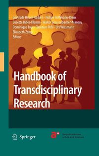 Produktbild: Handbook of Transdisciplinary Research