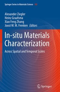 Produktbild: In-situ Materials Characterization