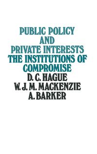 Produktbild: Public Policy and Private Interests