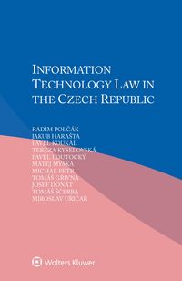 Produktbild: Information Technology Law in the Czech Republic