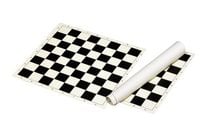 Produktbild: Schachbrett rollbar, Feld 50 mm, aus Kunststoff, schwarz creme