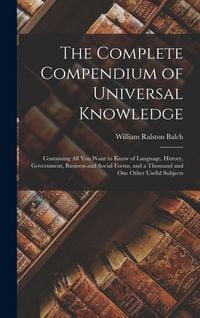 Produktbild: The Complete Compendium of Universal Knowledge
