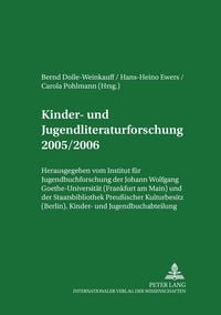 Produktbild: Kinder- und Jugendliteraturforschung 2005/2006