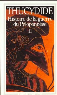 Produktbild: Histoire de la guerre du P&eacute;loponn&egrave;se. Tome 2