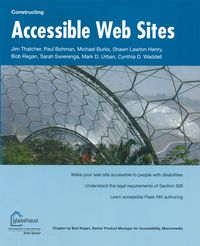 Produktbild: Constructing Accessible Web Sites