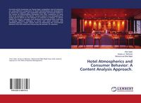 Produktbild: Hotel Atmospherics and Consumer Behavior: A Content Analysis Approach.