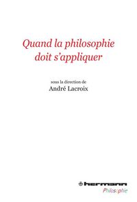 Produktbild: Quand la philosophie doit s