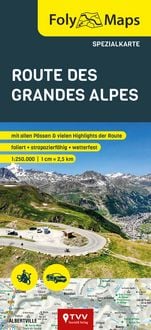 Produktbild: FolyMaps Route des Grandes Alpes Spezialkarte