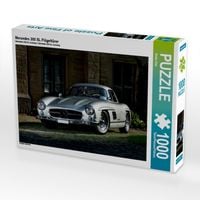 Produktbild: CALVENDO Puzzle Mercedes 300 SL Fl&uuml;gelt&uuml;rer | 1000 Teile Lege-Gr&ouml;&szlig;e 64x48cm Foto-Puzzle f&uuml;r gl&uuml;ckliche Stunden