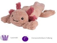 Produktbild: Warmies 15141 - MINIS Axolotl, W&auml;rmestofftier mit herausnehmbarer Hirsekorn-Lavendelf&uuml;llung