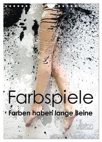 Produktbild: Farbspiele &ndash; Farben haben lange Beine (Wandkalender 2027 DIN A4 hoch), CALVENDO Monatskalender
