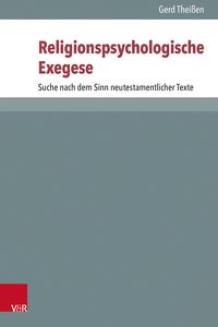 Produktbild: Religionspsychologische Exegese
