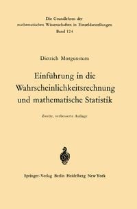 Produktbild: Einf&uuml;hrung in die Wahrscheinlichkeitsrechnung und mathematische Statistik