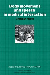 Produktbild: Body Movement and Speech in Medical Interaction
