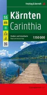 Produktbild: Kärnten, Straßen- und Freizeitkarte 1:150.000, freytag & berndt