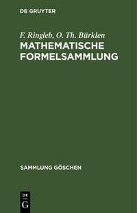Produktbild: Mathematische Formelsammlung
