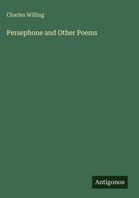 Produktbild: Persephone and Other Poems
