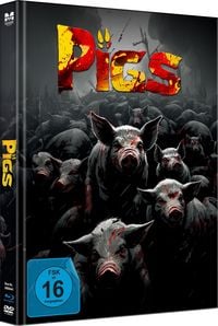 Produktbild: PIGS - Uncut Limited Mediabook (in HD neu abgetastet, Blu-ray+DVD+Booklet, limitiert auf 500 St&uuml;ck)