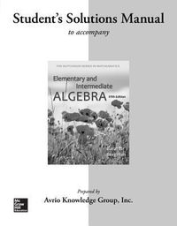 Produktbild: Student Solutions Manual For E