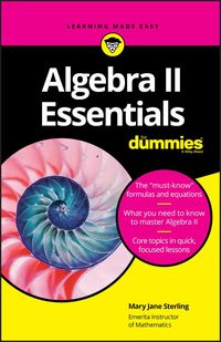 Produktbild: Algebra II Essentials For Dummies