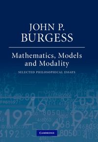 Produktbild: Mathematics, Models, and Modality
