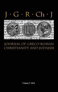 Produktbild: Journal of Greco-Roman Christianity and Judaism 9 (2013)