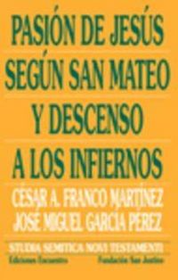 Produktbild: Pasi&oacute;n de Jes&uacute;s seg&uacute;n San Mateo y descenso a los infiernos