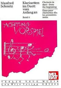 Produktbild: Schmitz, M: Clarinets in Duet - From the Beginning, Volume 2
