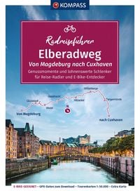 Produktbild: KOMPASS Radreisef&uuml;hrer Elberadweg, Von Magdeburg nach Cuxhaven