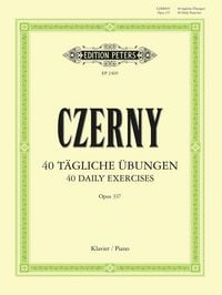 Produktbild: 40 t&auml;gliche &Uuml;bungen op. 337