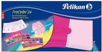 Bild vom Artikel Pelikan Deckfarbkasten ProColor® 24, mit 24 Farben, inkl. 1 Tube Deckweiß und Pinsel, pink vom Autor 