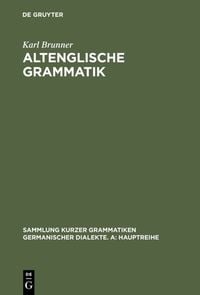 Produktbild: Altenglische Grammatik