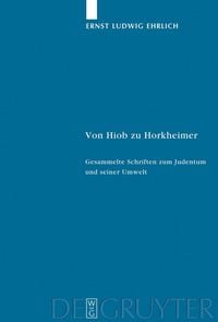 Produktbild: Von Hiob zu Horkheimer