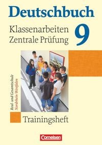 Produktbild: Deutschbuch Klassenarbeiten und zentrale Pr&uuml;fung 9. Schuljahr. Nordrhein-Westfalen