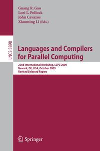 Produktbild: Languages and Compilers for Parallel Computing