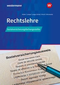 Produktbild: Rechtslehre f&uuml;r Sozialversicherungsfachangestellte