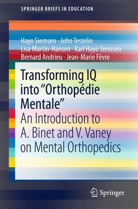 Produktbild: Transforming IQ into "Orthop&eacute;die Mentale"