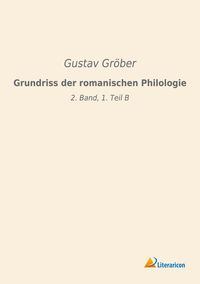 Produktbild: Grundriss der romanischen Philologie