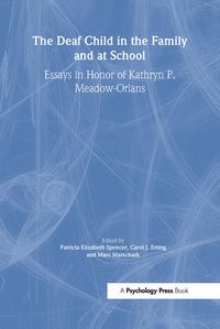 Produktbild: The Deaf Child in the Family and at School
