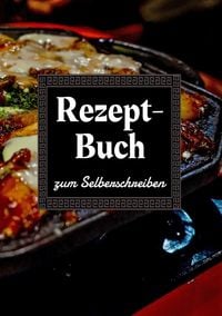 Produktbild: Rezeptbuch zum selberschreiben mit Register I Kochbuch I Backbuch I Platz f&uuml;r 125 Rezepte