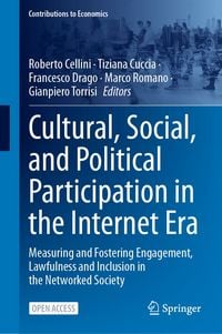 Produktbild: Cultural, Social, and Political Participation in the Internet Era