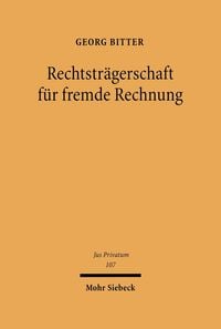 Produktbild: Rechtstr&auml;gerschaft f&uuml;r fremde Rechnung