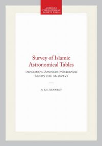 Produktbild: Survey of Islamic Astronomical Tables